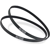 2-Pack WH01X27538 Washer Drive Belt Replacement for GE Hotpoint Washer Belt | Washing Machine Belt for 290D1101P005 GTW335ASN2WW AP6328256 PS12299369 4587903 GTW465ASN2WW Washer Motor Belt Part