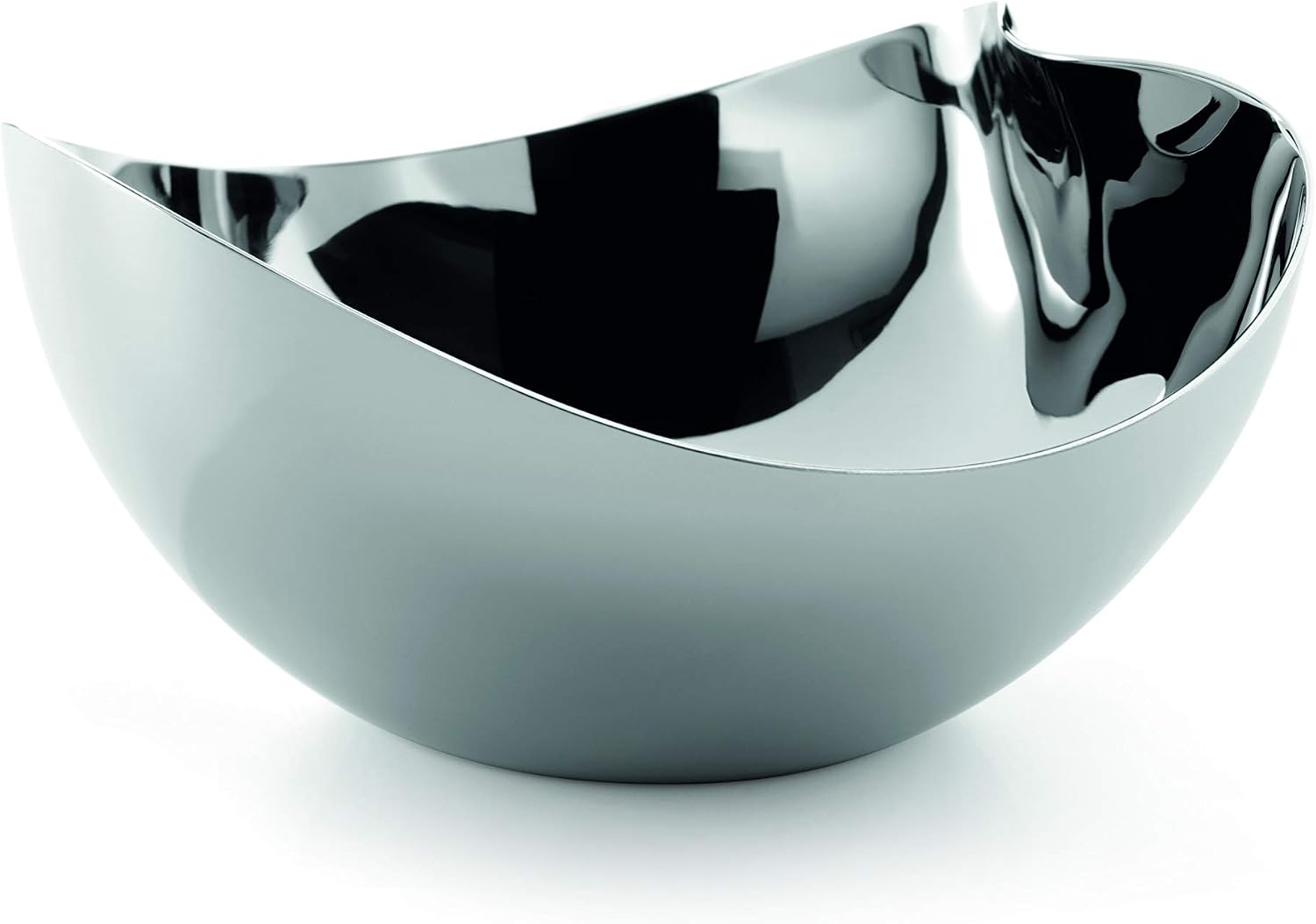 Robert Welch Drift Bowl Mini. Width 10.5cm. Ideal for Serving Olives Nuts, Nibbles and Tapas. Made from Stainless Steel
