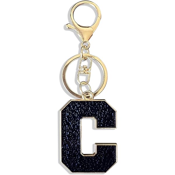Amazon.com: RANXIZY Boho Acrylic English Letter Keychain for Men
