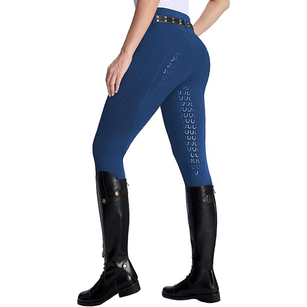 CAVALLERIA TOSCANA PANTALONI DA EQUITAZIONE DONNA FULL GRIP VITA ALTA Cavalleria Toscana P9941 - Foto 6