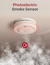 X-Sense Wireless Interlinked Smoke & Heat Alarms Scotland 1 Heat 2 Smoke view 3