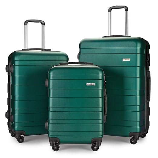 Luggage Set Spinner Hard Shell Suitcase Lightweight Carry