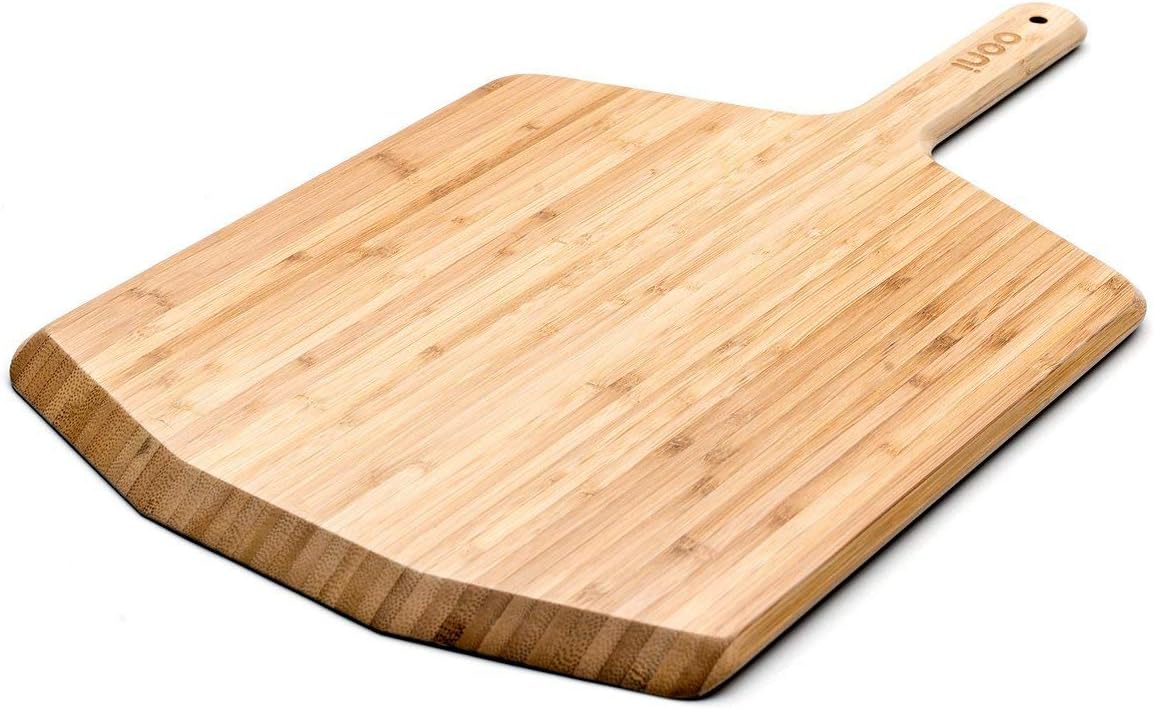 Ooni 16” Bamboo Pizza Peel, Wooden Pizza Peel 16 Inch/40cm, Pizza Spatula Paddle, Pizza Cutting Board - Image 3