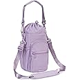 sportsnew Water Bottle Holder with Strap 32oz 40oz Insulated Water Bottle Carrier Sling Bag with Phone Pocket Crossbody