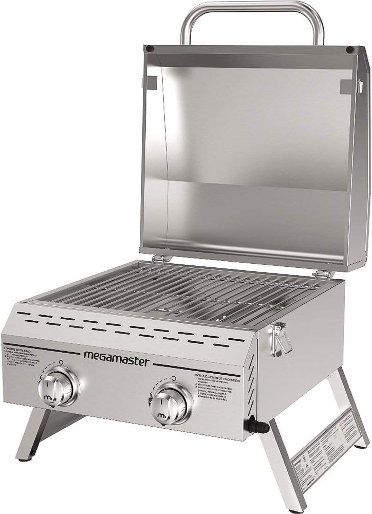 Review Megamaster Portable Lightweight 2 Burner Tabletop Propane Gas