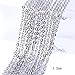 10m Stainless Steel Cable Chain Link in Bulk for Necklace Jewelry Accessories DIY Making 1.5mm