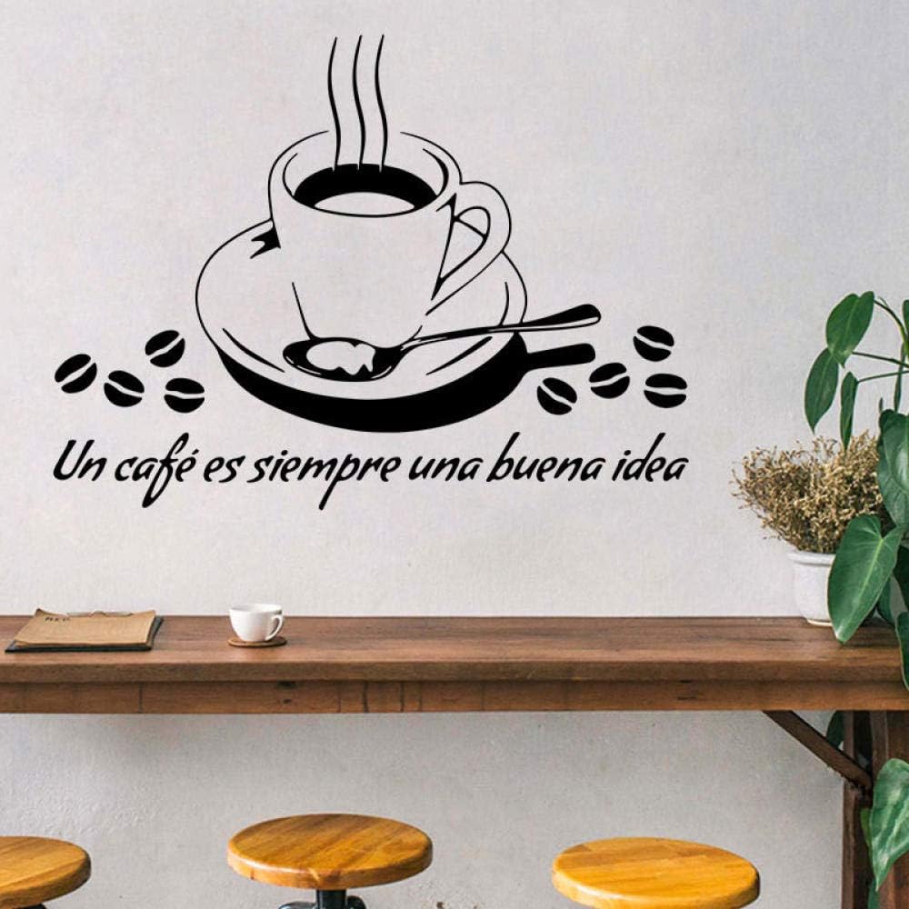 4 Piezas, Un Café Es Sirmpre Una Buena Idea Pegatina De Pared En