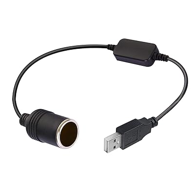 Apoi USB A Male to 12V Car Cigarette Lighter Socket Burundi | Ubuy