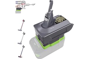 URUN 2-in-1 Adapter for Ryobi 18V Lithium Battery - Convert to Dyson V7/8 Handheld Vacuum Cleaner Battery Compatible with V7/8 Animal, Absolute, Motorhead Pro, Trigger