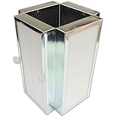 PUREBURG MA-50R Replacement Filter Compatible with Medify Air MA-50 Air Purifier,H13 HEPA 4-Stage Filtration Activated Carbon 2-IN-1 Air Clean Dust VOCs