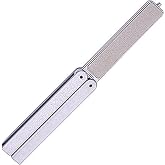 EZE-LAP Diamond Eze-Fold Combination Sharpener Silver Medium