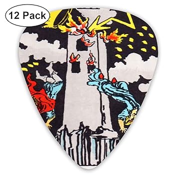  The Tower Tarot Card Electric Guitar Acoustic