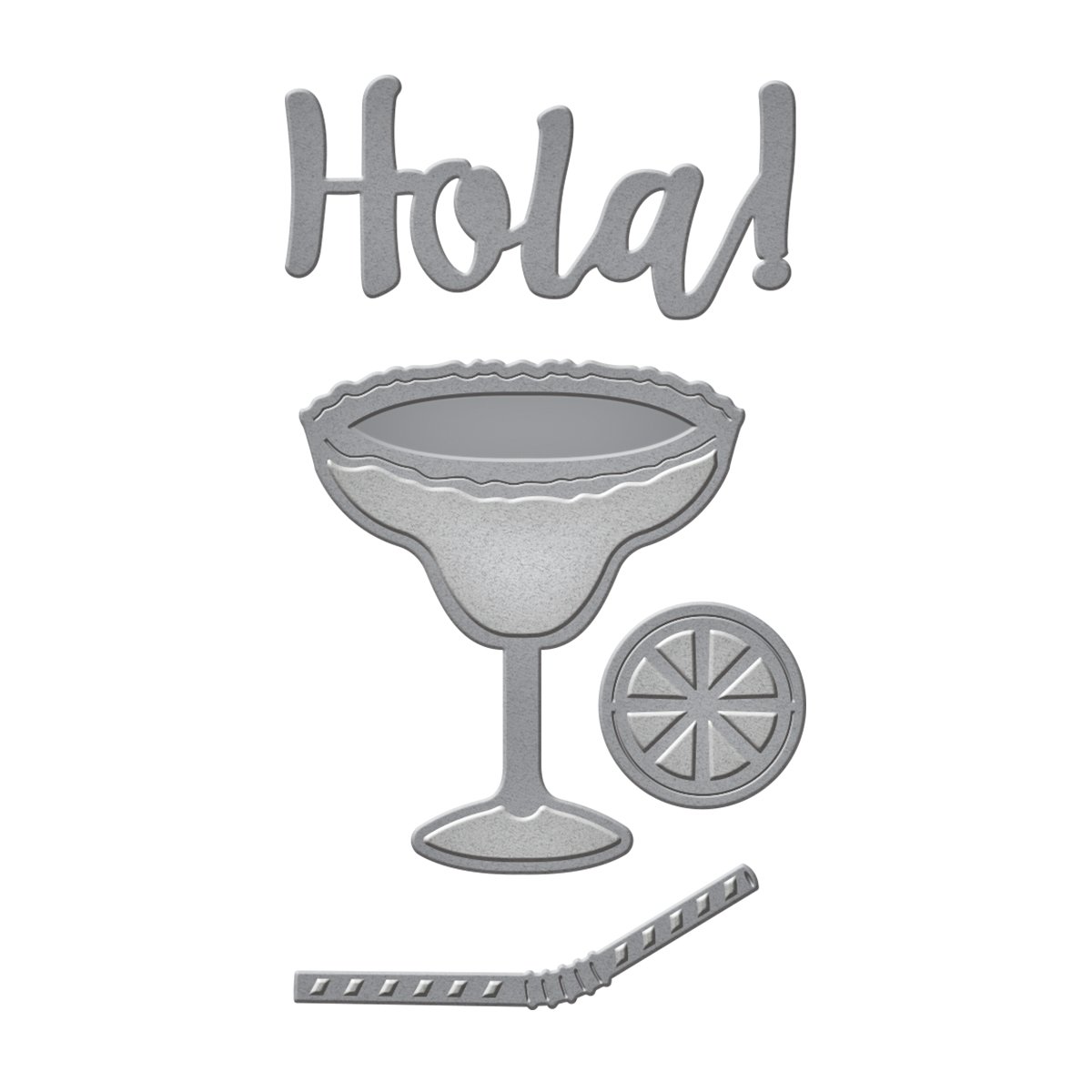 Spellbinders D-Lites Hola Margaritas Die, Brown