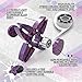 EnergyPal Fidget Spinner Metal-Alloy Toy Helps Focusing Anti-Anxiety 360 Spinner-Acid Purple