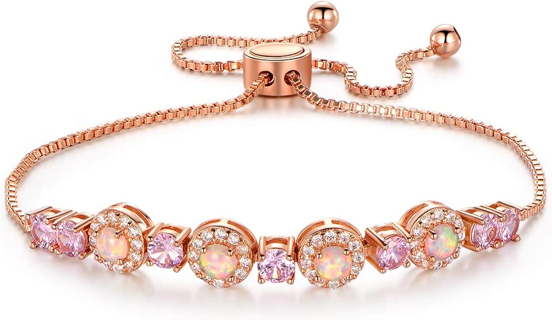 Birthstone bracelets amazon Clearance