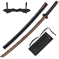 BJDJ Katana Sword - High Toughness Polypropylene Blade, Performing & Training, Includes Scabbard for Aikido