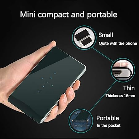 WiFi Proyector,Bluetooth Proyector,Proyector De Mano ...