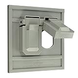 Leviton 1-Gang Duplex Device Wallplate