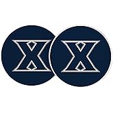 Desert Cactus Xavier University Car Coaster XU Musketeers Absorbent Sandstone Car Cup Coasters Set of 2 (Design A)