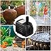 Mini AC submersible pump mini fish tank water heat exchanger mini fountain pump 80-160 GPH (600-1000L / H, 10W) submersible pump, ultra quiet pump, 4.1 foot high lift, fountain pump, 4.7 foot power co