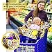 Crocnfrog 2-in-1 Shopping Cart Cover | High Chair Cover for Baby | Large