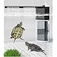 LONDAFISH Aquarium Internal Filter 3-in-1 Multi-Function Fish Tank Pump 3-Stage Multifunctional Submersible Power Filter for Fish and Turtle Tank (GLB-800, 5.5W 48GPH)