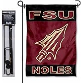 Florida State FSU Noles Arrow Garden Flag with Pole Stand Holder