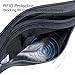 FREETOO Travel Neck Pouch Neck Wallet with RFID Blocking, Passport Holder Anti-Theft Hidden Passport Wallet for Men Women to Keep Your Passport Document and Credit Card Safe