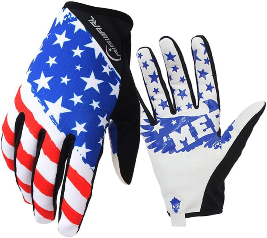 RIGWARL Bike MTB Gloves with for Off-Road Motorcycles - Mountain Climbing - Hiking and Other Outdoor Sports use, Male and Female Common.