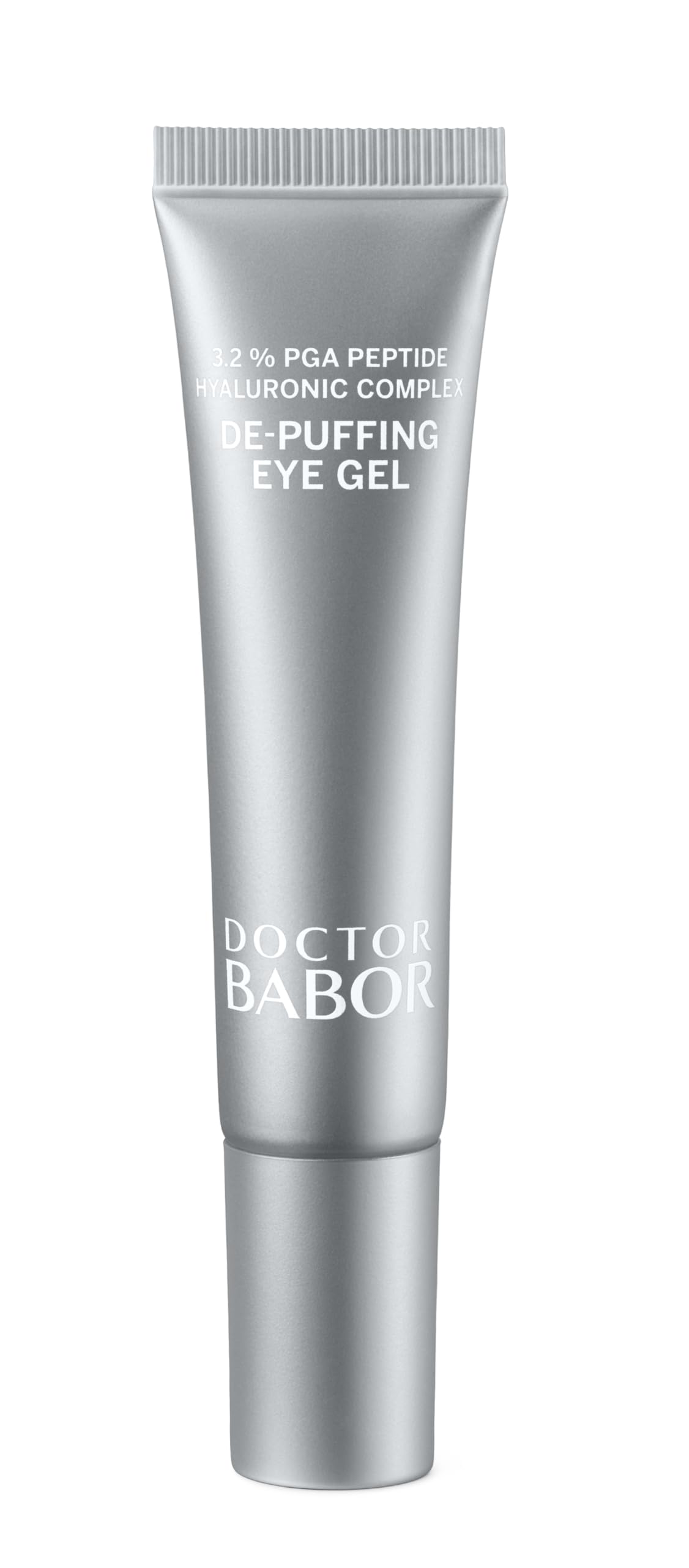 DOCTOR BABOR De-Puffing Eye Gel, Moisturising Eye Cream, Cooling Gel Texture, Anti-Wrinkle, Radiant Eye Area, Eye Care with Multimolecular Hyaluronic Acid, Vegan Formula, 15 ml