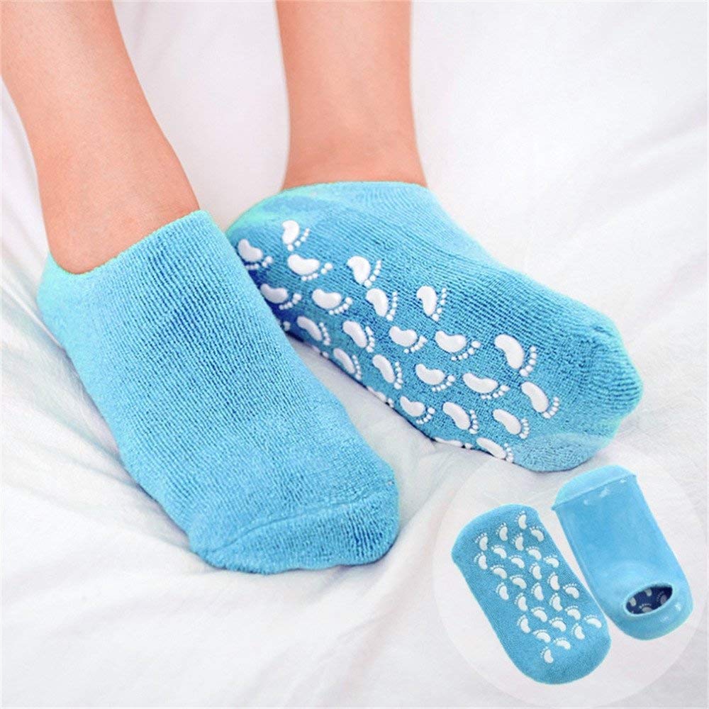 HARRY Silicone Gel Moisturizing UltraSoft Spa Socks for Repair Dry