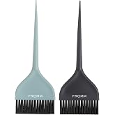 Fromm Color Studio 2-7/8" Firm Hair Color Brush with Blunt Tips, 2-Pack | Two Firm Color Brushes for All-Over Color, Highlights &amp; Root Touch-Ups, Great for Thick, Curly &amp; Coarse Hair, Stylist Use