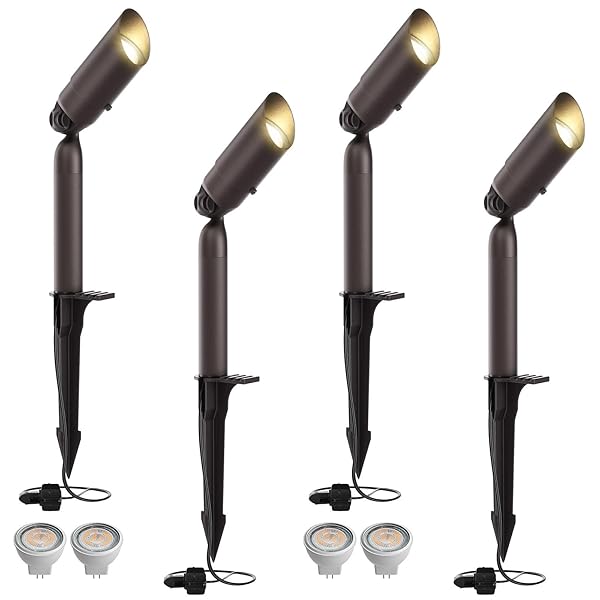 OUTDOOR LOW VOLTAGE LANDSCAPE LIGHTING – 12V CAST...
