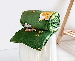 FUYU Shiba Inu Throw Blanket Puppy Cartoon Dog Warm