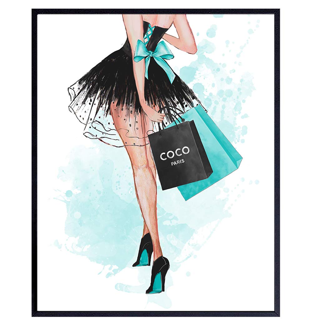 Fashion Designer Wall Decor Poster of Coco Chanel Glamour