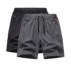 HONCAN Boys Pull on Cargo Shorts, Outdoor Kids