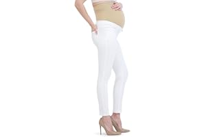 Savi Parker Maternity Everyday Summer Pants for Women, Skinny Leg Over The Belly, Pregnancy Must Haves for Summer
