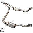 SAROTIN Catalytic Converter Compatible with Jeep Wrangler 2010 2011 3.8L Y pipe High Flow (EPA Compliant)
