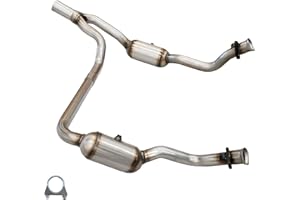 SAROTIN Catalytic Converter Compatible with Jeep Wrangler 2010 2011 3.8L Y pipe High Flow (EPA Compliant)