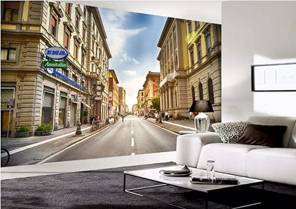 Carta Da Parati 3d Foto Personalizzata Murale Città Europea