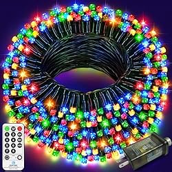 196FT 500 LED Christmas Lights Outdoor String