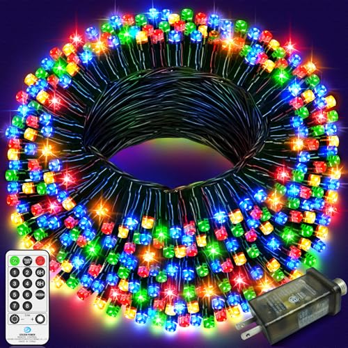 196FT 500 LED Christmas Lights Outdoor String