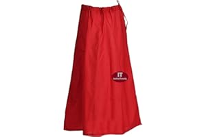 Indian Trendy Sari Petticoat Cotton Stitched Adjustable Waist Saree Underskirt Lining Skirt
