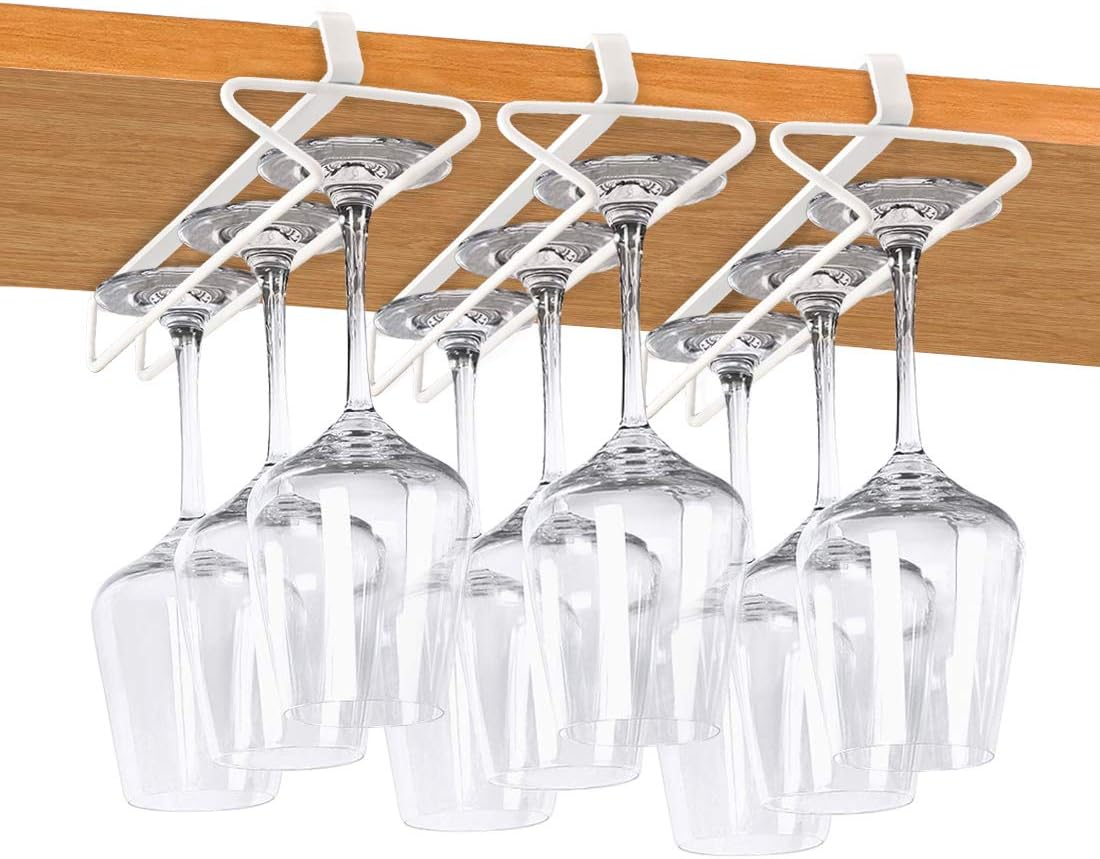 Best Wine Glass Holders Under Cabinet White