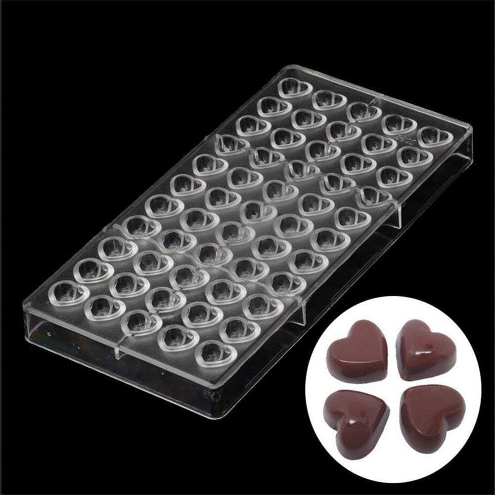 Kitchen Baking Pastry Tools Chocolate Molds Bakeware Pan Moulds DIY 3D Polycarbonate Chocolate Tray Baking Supplies - 27.6x13.6x2.4CM