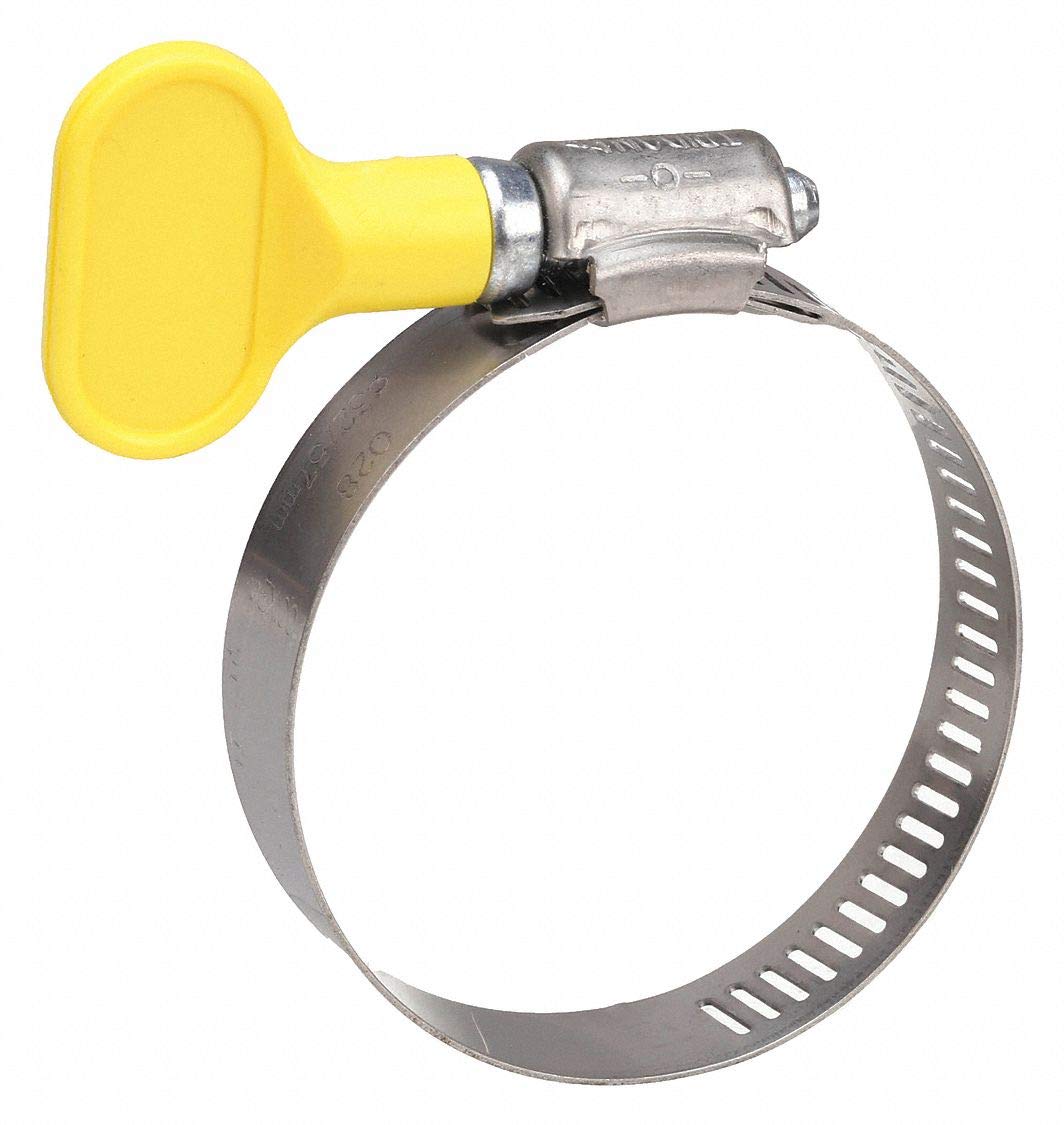 Hose Clamp, 11/4 to 21/4 in, SAE 28, PK10 Automotive Hose Clamps Industrial