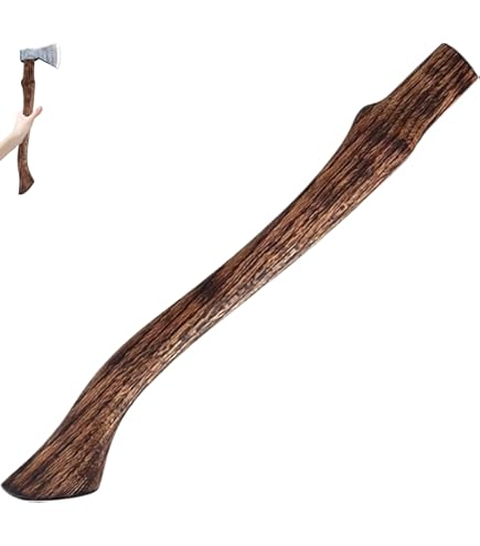 thumbnail image 2 of Raindrops 8 Pcs Axe Handle Replacement Wooden Handle For Axe Axe Fitting Axe Accessory Hatchet Handle 2 of 13