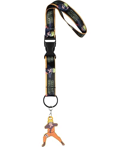 Amazon.com: Naruto Shippuden - Nine Tailed Beast Lanyard