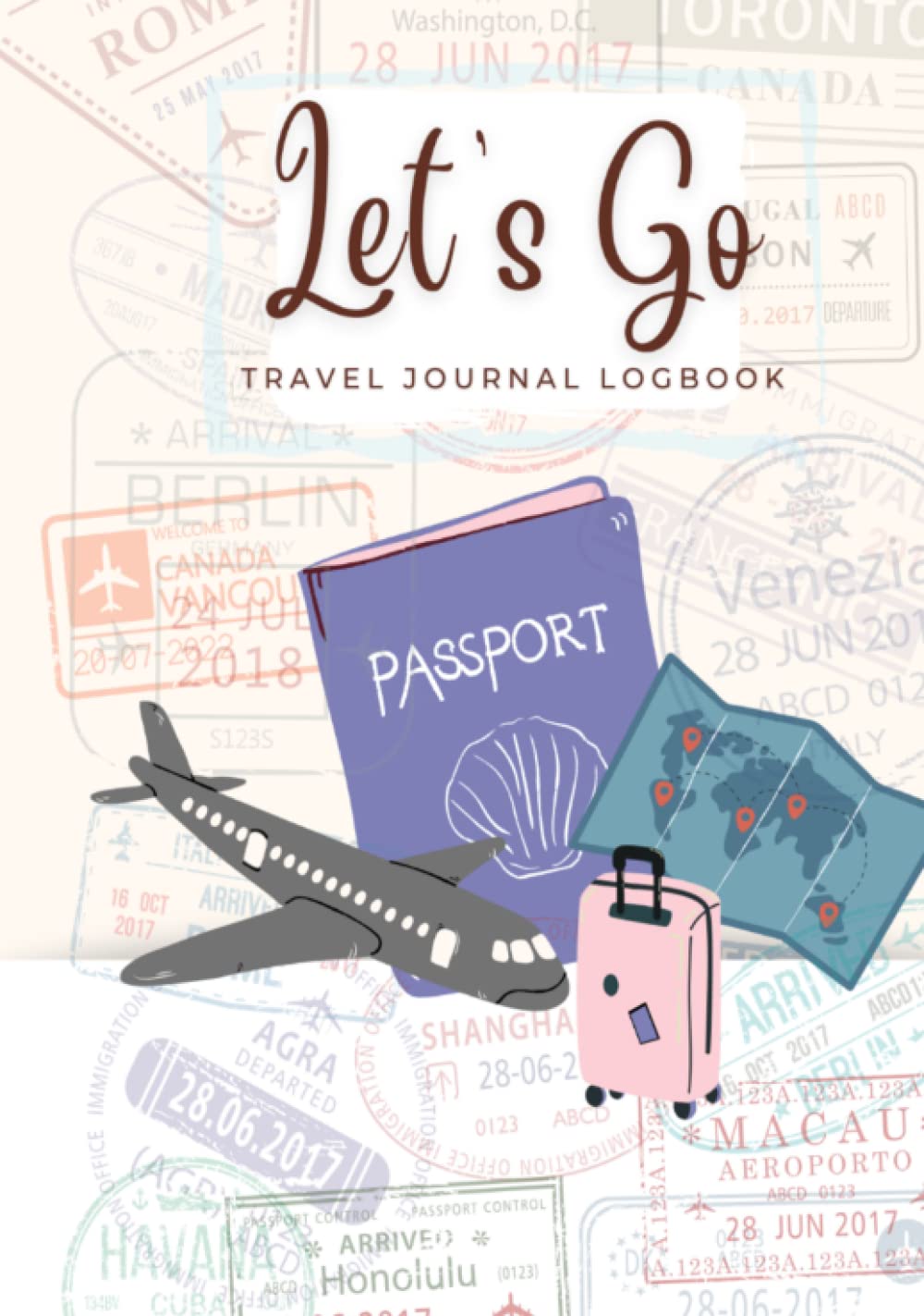 Let's Go Travel Journal Logbook: Travel Diary Journal with writing prompts  for Adults and Teens to encourage you to write in a thoughtful and creative  way: Elated Spirit Publishings: Amazon.com: Books
