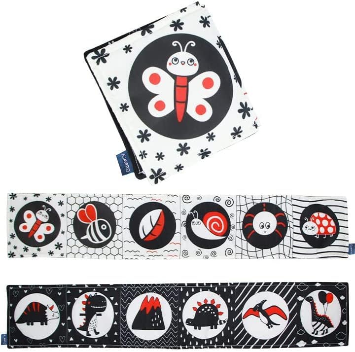 KaPing Duewry Black and White Baby Toys 03 Months, My First